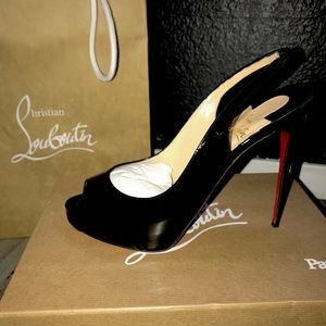 Louboutin Private Number Stilettos Size 40